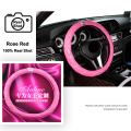 HuiER Steering Wheel Cover Crystal Rhinestone covered 8 Styles Anti-slip For 38CM Car Styling Steering-wheel For Girl Women