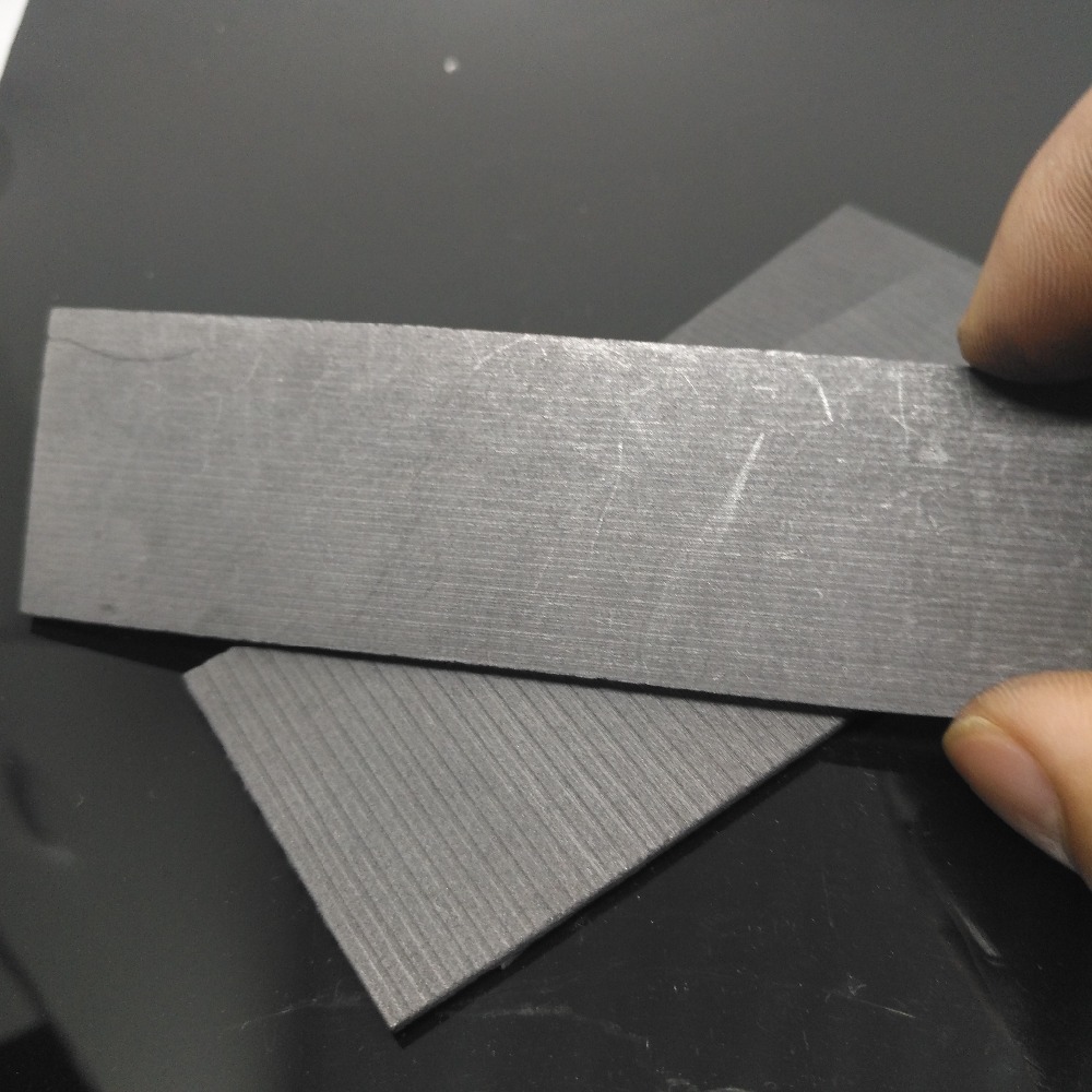 100x30x1mm 5pcs high pure graphite electrode electrolysis plate carbon sheet electrode plate