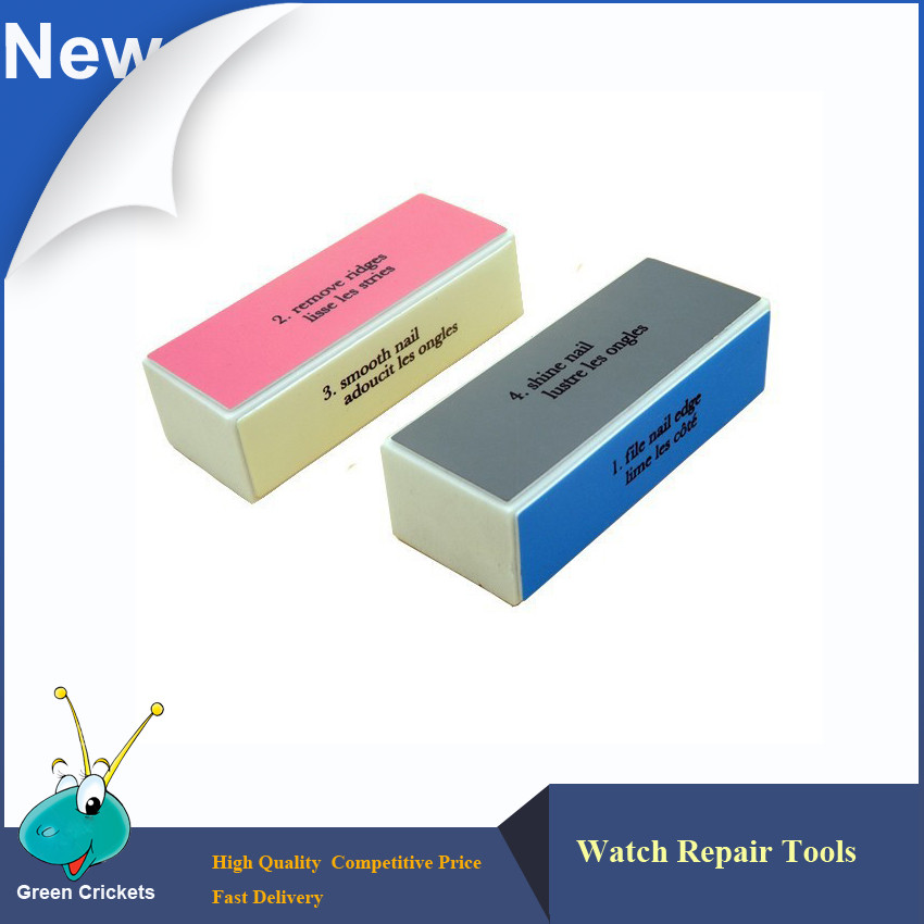 Free shipping 2pcs/lot Watch repair tools Abrasive Block,Watches Parts Hand Polishing Tools