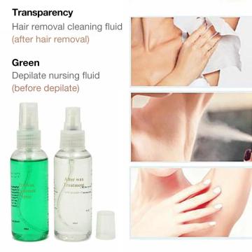 60ml Natural Health Body Hair Removal Spray Serum Pre & After Wax Treatment Smooth Liquid Hair Removal Waxing Sprayer For Women
