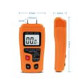 0-99.9% Handheld Digital Wood Moisture Meter Humidity Tester for Firewood Paper B85C