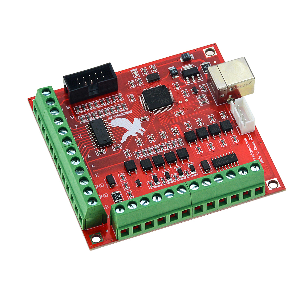 Breakout board CNC USB MACH3 100Khz 4 axis interface driver motion controller driver board