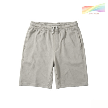 Mens Grey Casual Sweat Shorts