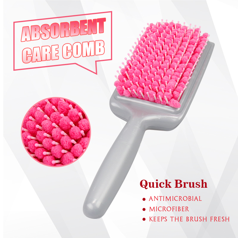 Best Magic Quick Drying Comb Micro Fiber Dry Hair Brushes Absorbent Care Combs Radiation Protection Pregnant Women Necessary