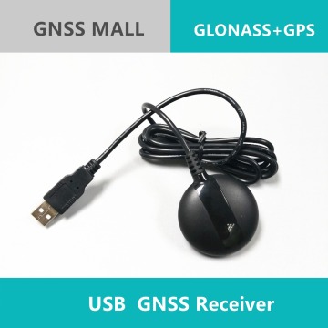 NEW USB GLONASS GPS receiver Dual GNSS receiver module antenna,4M FLASH,1.5m,GN800GU,better than BU-353S4 BU353 TOPGNSS
