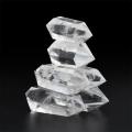 Natural White Fluorite Crystal 50-60MM 100% Quartz Crystal Stone Point Healing Hexagonal Wand Treatment Stone #EW