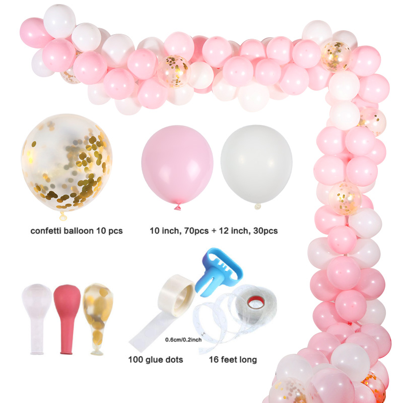 1set balloon arch chain birthday party decorations kids balloons set jungle mermaid unicorn party ballon backdrop baby shower