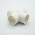 20mm ID PVC 4 Way Cross Tube Joint Pipe Fitting Coupler Water Connector For Garden Irrigation System Hobby DIY