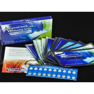 200sets/lots 14 Pouches Teeth Bleaching Dental Product Oral Hygiene White 3D Advanced Teeth Whitening Strips Gel Care