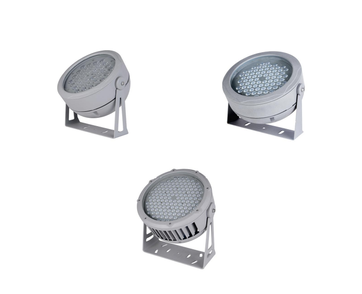 Adjustable outdoor LED flood light