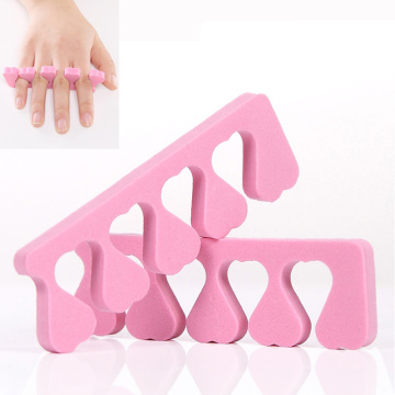 Sponge Fingers Toes Separator Foam Divider Nail Art Manicure Pedicure Tool