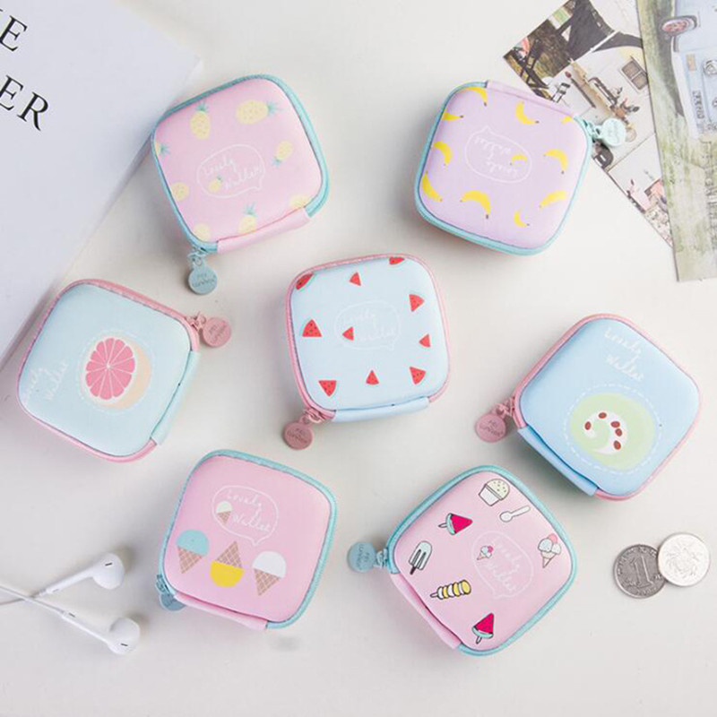 Baby Souvenirs Summer Coin Purse Cute Headset Bag Wedding Gifts for Guests Kids Bridesmaid Gift Party Favors Present Supplies