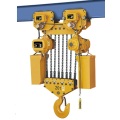 7.5T--32TX3M HHBB series all-in-one moving electric chain hoist with electric trolley 380V50HZ 3-phase, CE certificated electric