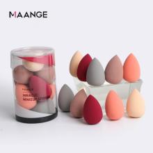 10pcs Makeup Sponge Puff Drop Shape Egg Cosmetic Puff Face Liquid Foundation Smooth Blending Powder Puff Cosmetic Tools