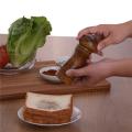 AIHOME Wooden Salt & Pepper Grinders Salt And Pepper & Spice Grinders Mills Manual Pepper Mill 2 Sizes Practial Kitchen Tools