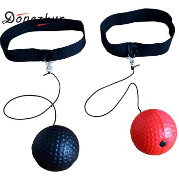 Boxing Fight Ball Tennis Ball With Head Band For Reflex Reaction Speed Training Ball In Boxing Punching