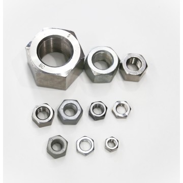 Din934 Hex Nuts 304 Stainless Steel Hexagon Nuts