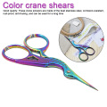 115mm Stainless Steel Classic Crane Bird Scissors Durable Manicure Cutter Remover Scissor Nail Cuticle Styling Tool
