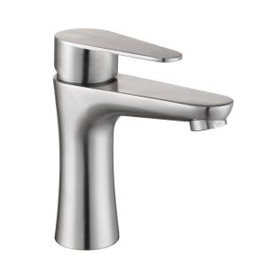 Economic single level basin faucets