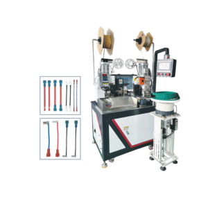 Double-Head Terminal Crimping Sleeving Machine