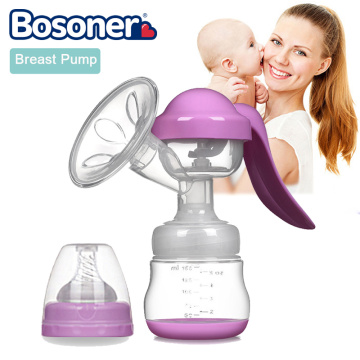 Breast pump manual large cylinder milk collector milk pumping breastfeeding breast pumping lactation breast pump maternal