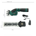 Small Multi-function Lithium Battery Rechargeable Weeding Shear Electric Household Hedge Trimmer Pruning Mower ET1511c