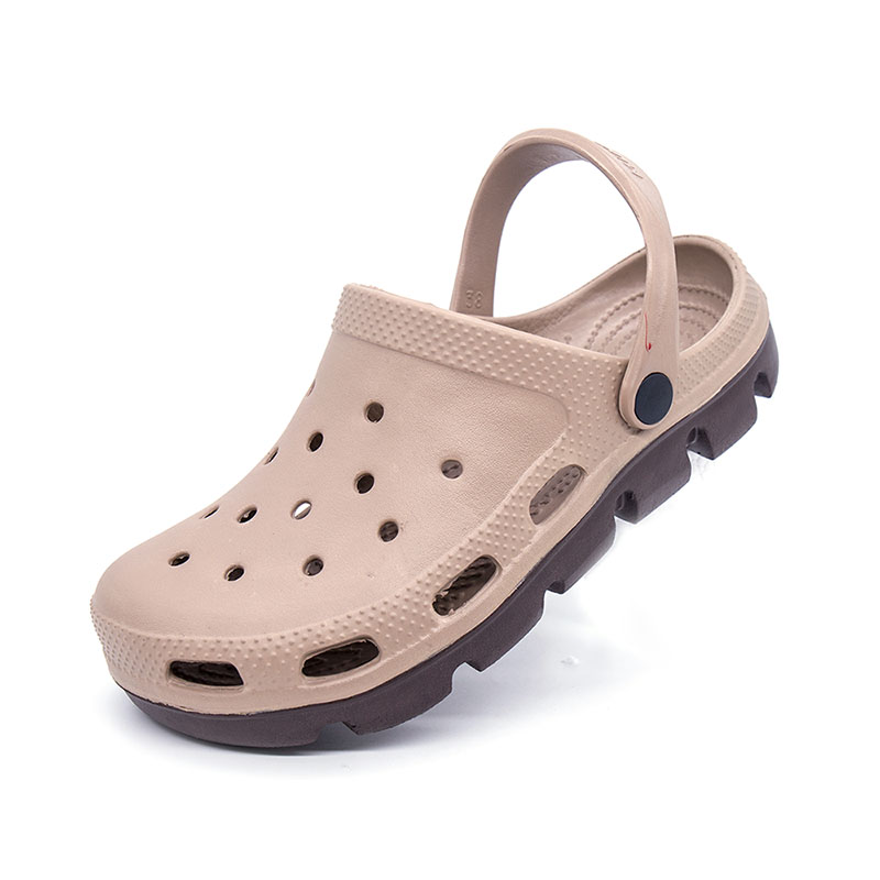 Summer Fashion Slip on Men Rubber Beach Sandals Mens Clogs Garden Shoes Zuecos Hombre Clog Cholas Sandal Man Plus Big Size 49s