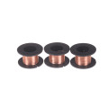 1pcs QA Enameled Copper Wire Red Magnetic Wire For Inductance Coil Relay Electric Meter Coil Winding Magnet Wire 0.1mm*11m