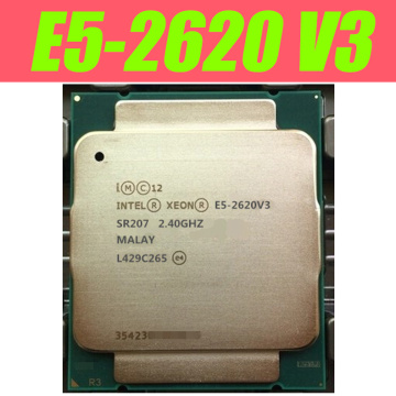 Intel Xeon E5 2620 V3 Processor for X99 SR207 2.4Ghz 6 Core 85W Socket LGA 2011-3 CPU E5 2620V3 X99