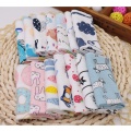 5Pcs Baby Bath Towel Muslin Gauze Cotton Towels Handkerchief For Newborn Bib Kids Feeding Burp Cloth Scarf Face Washcloth Wash