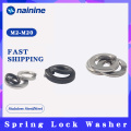 DIN127 [M2-M20] 304 Stainless Steel Shells Pad Spring Lock Washer Elastic Gasket GB93