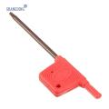 1pc S06K-SCLCR06 Screw Type Turning Tool Holder 6x125mm + 10pcs CCMT060204 Inserts + T8 Wrench