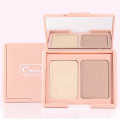 Face Blush Palette Natural Pink Cheek Waterproof Long Lasting Soft Colour Blush Highlight Powder Professional Maquiagem TSLM2