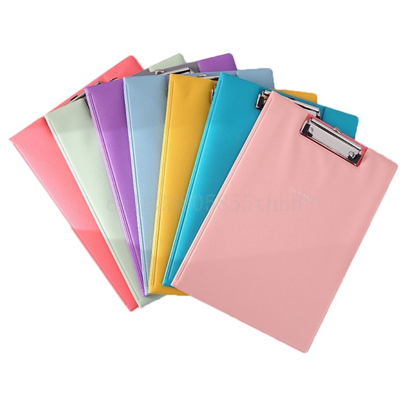 A4 Waterproof Clipboard Writing Pad File Folder Document Holder School Supply Random Delivery