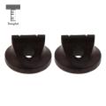 Tooyful 2pcs Ebony Erhu Bridge for String Instrument Parts Accessories