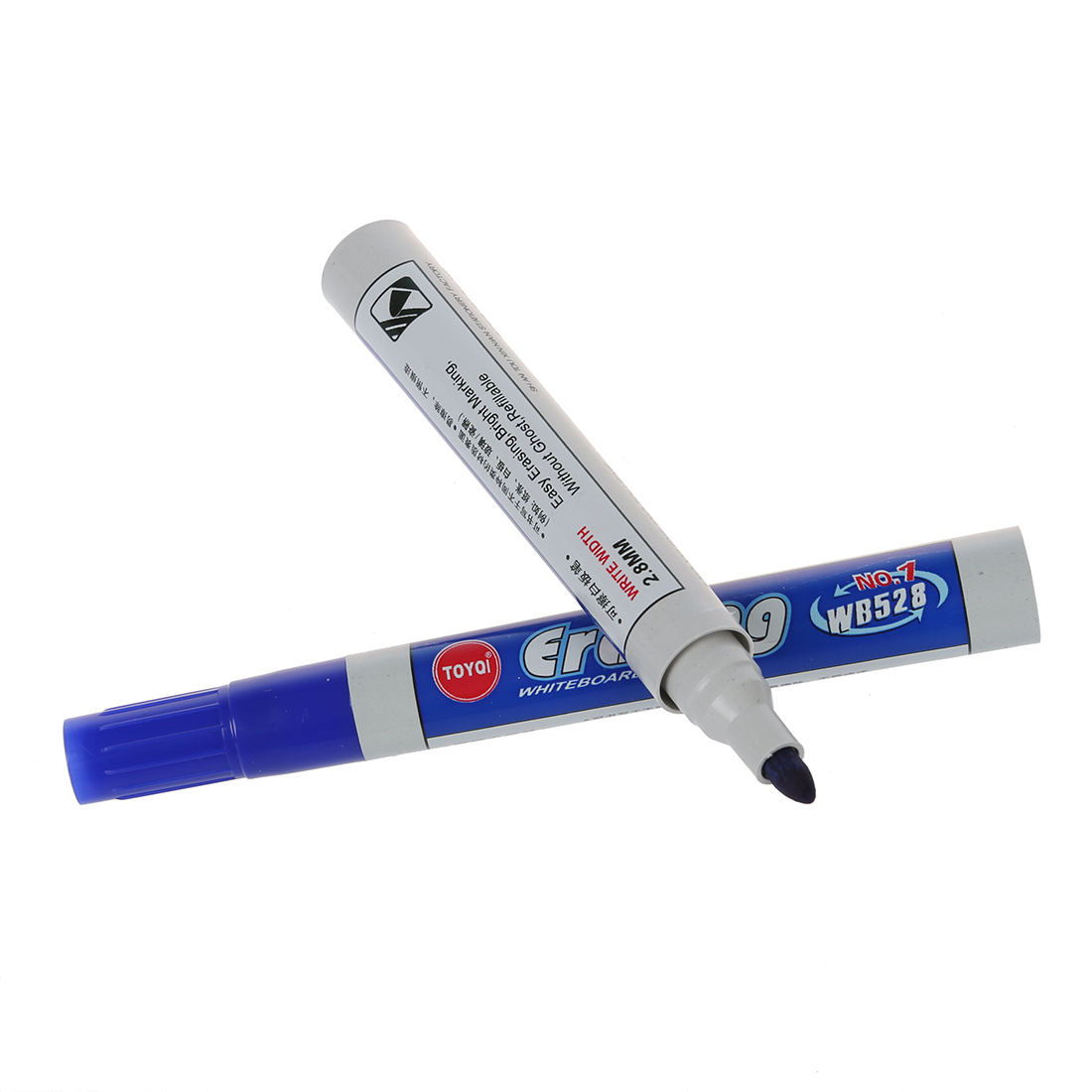 2 PCS of 10 x Board Marker Whiteboard Marker Pen Washable Blue