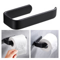 Bathroom Toilet Paper Holder Towel Tissue Rack Adhesive Wall Mounted Hook