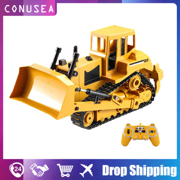 RC Truck Excavator Remote Control Car Machine caterpillar Radio controlled Engineering Construction vehicle tractor toys boys