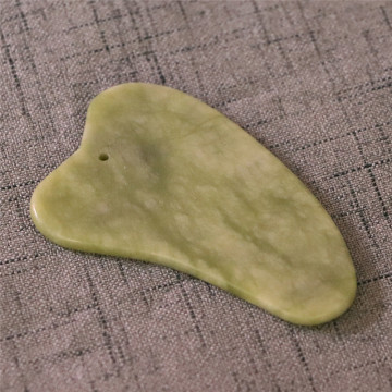 Natural Jade Guasha Board Scraching Facial Eyes Scraping Gua Sha SPA Massage Tool Health Care Beauty Acupoints Plate Massager