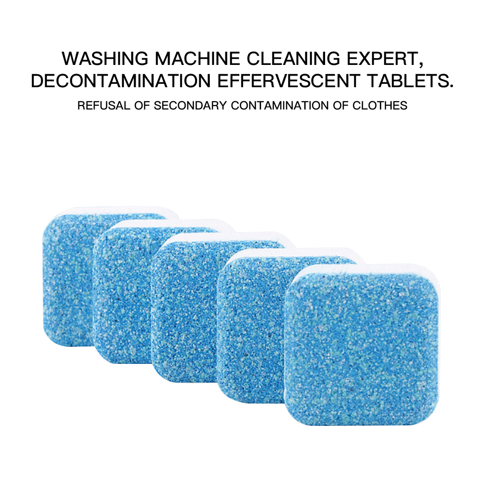 5/10/20PCS Washing Machine Cleaner Tablets Washer Cleaning Descaling Detergent Effervescent Tablet Cleaning Products
