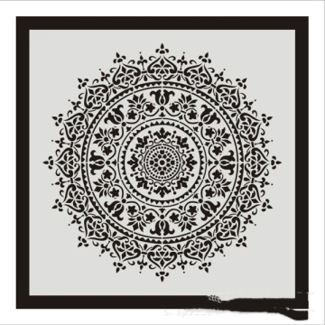 DIY Craft Layering mandala Stencils for Painting on Fabric Airbrush Walls Art Scrapbooking Stamping Album Decorative Embossing