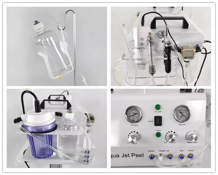 New Oxygen Jet Peel Machine Water-Oxygen Facial Beauty Rejuvenation Machine Face Cleaning Machine