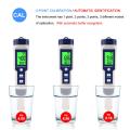 Yieryi Newest 5 in 1 TDS/EC/PH/Salinity/TEMP Water Quality Tester With Electrode Replaceable Can Measured Non-sea Salinity