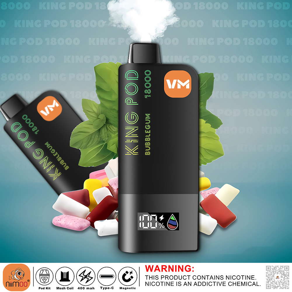 Disposable Electronic Cigarette King Pod 18000
