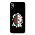 Silicone Case For iPhone 12 Mini 11 Pro Max XS Max XR X 8 7 Plus 6 6S Plus 5 5S SE 2020 Algeria Flag banner poster Phone Case