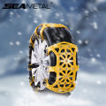 Thicken Car Snow Chains Universal Snow Emergency Tire Winter Driving Fit for 165-275cm Tire Safety Wheel Chain Sedan Truck SUV