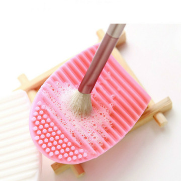 Silicone Makeup Brushes Cleaning Pad Mat Brush Washing Tools Cosmetic Eyebrow Brush Cleaner Tool Scrubber Board Makeup Cleaning