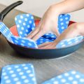 5pcs Non Woven Fabric Cookware Pots Pans Separator Protection Table Protector Anti Scratch Kitchen Tools