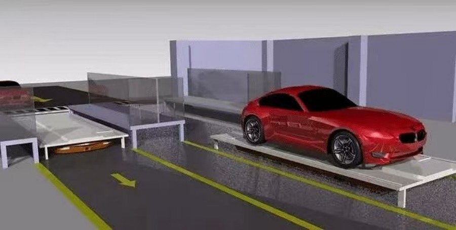Automated AGV Parking Units