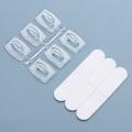 20pcs Transparent Wall Hooks Waterproof Strong Adhesive Hooks Rack for Home Kitchen Bathroom Hanger Hook Organizer Key Holder